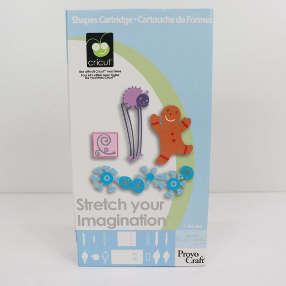 Cricut Stretch Your Imagination Carriage Wedding, Gingerbread, Food, Trees - Picture 1 of 3